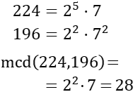 Problemas resueltos de aplicación del máximo común divisor. Calculadora. Matemáticas. Secundaria. Cálculo. ESO