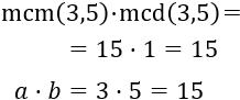 Problemas resueltos de aplicación del mínimo común múltiplo (mcm) y del máximo común divisor (mcd). Calculadora. Matemáticas. Secundaria. Cálculo. ESO