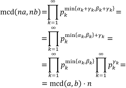 Problemas teóricos resueltos del mínimo común múltiplo y máximo común divisor. Propiedades. Demostraciones. Calculadora. Matemáticas. Secundaria. Cálculo. ESO